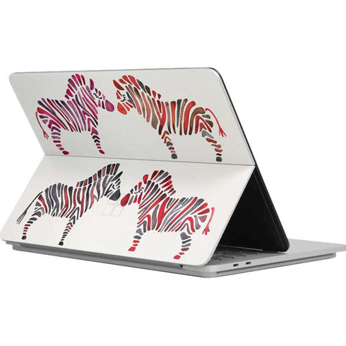 Cat Coq Rainbow Zebras Surface Laptop Studio Skin